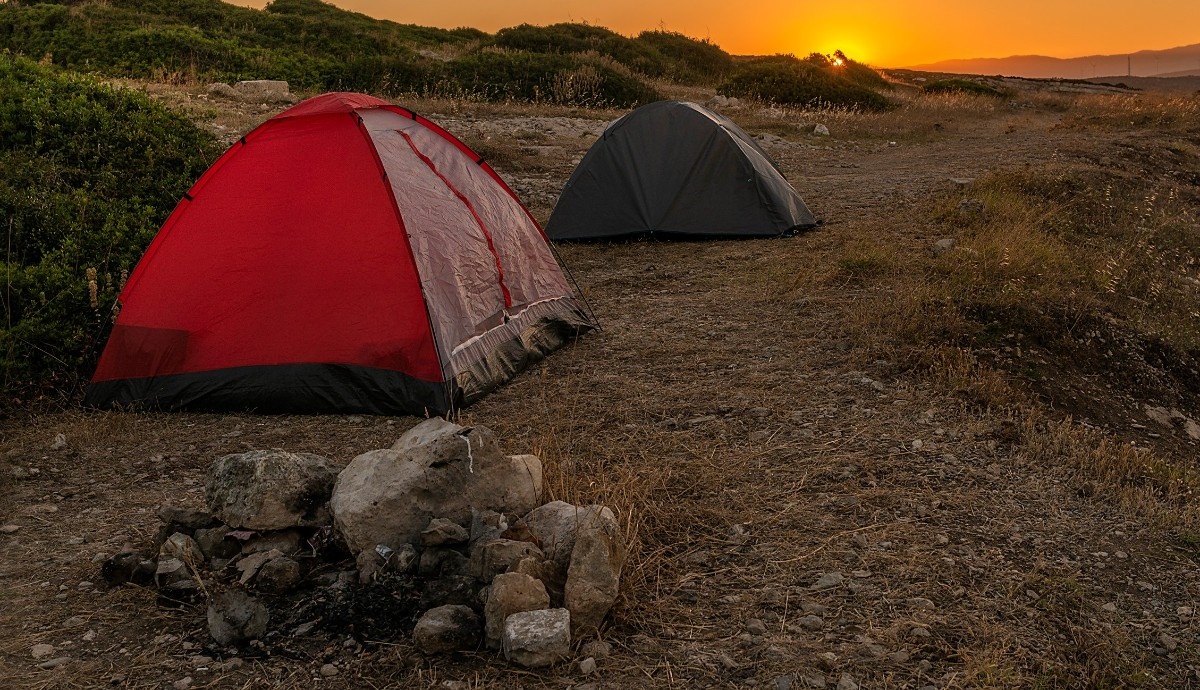 A camp on Mount Kilimanjaro