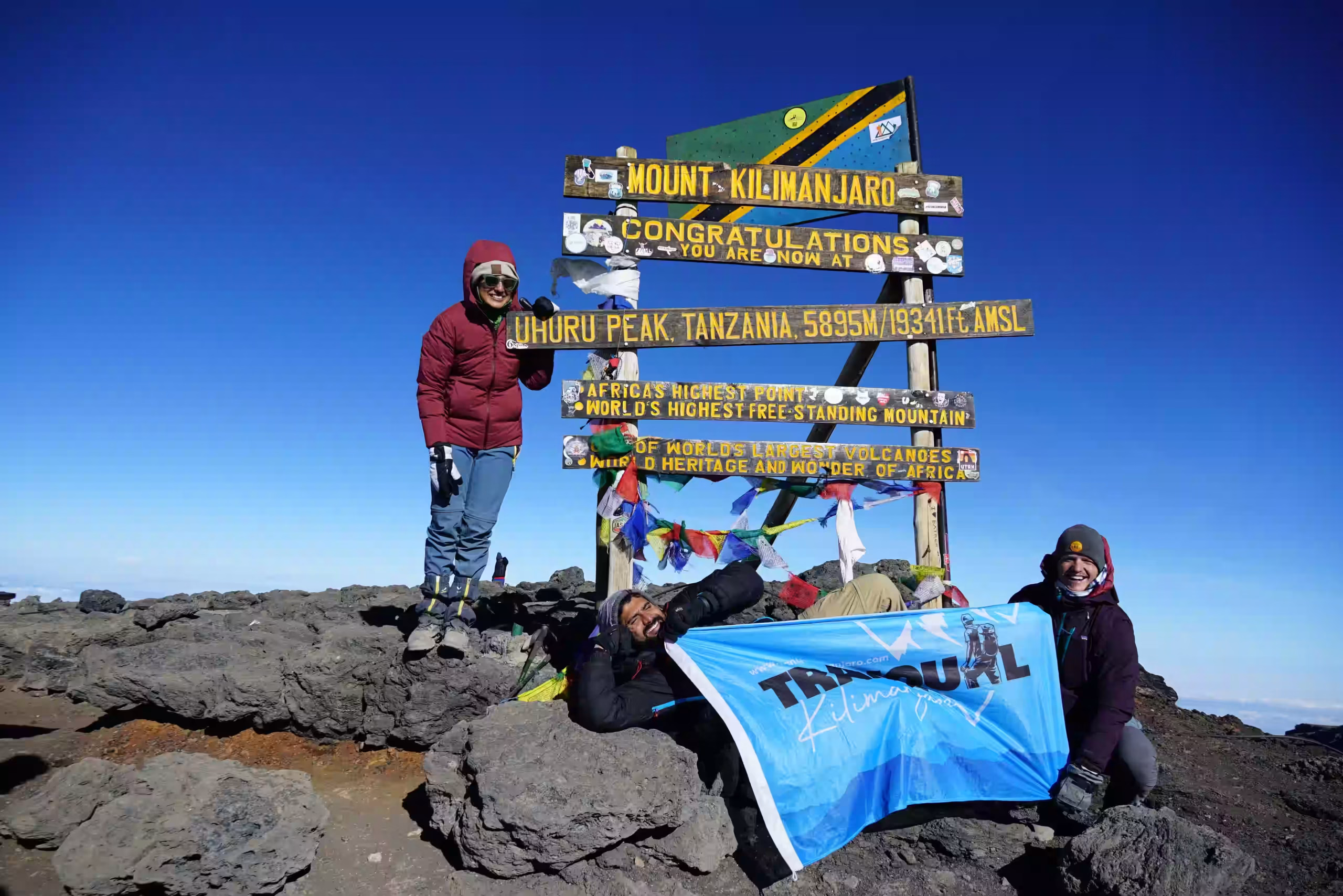 Uhuru Peak summit · 05:47